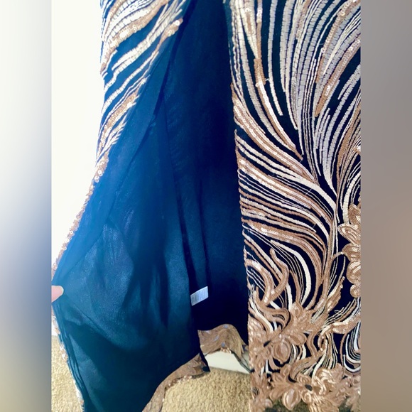 Women’s soiéblu strapless sequin maxi dress S - Picture 9 of 12